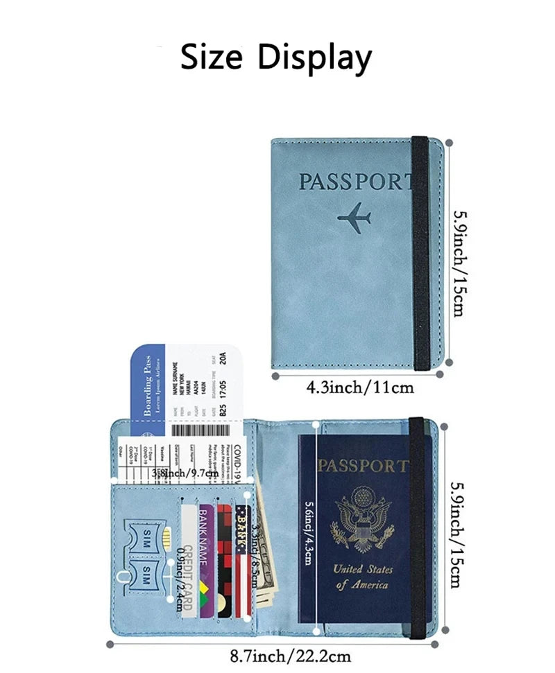 New Passport Holder for Travel Essentials/Passport Wallet Cover Case for Travel Accessories,Passport Book Holders for Women/Men by Passport Outfitters