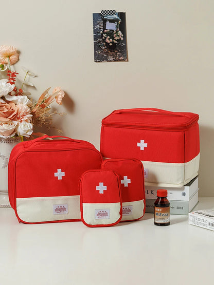Travel Medicine Bag Pill Storage Pouch Outdoor Essentials Emergency Survival Bag Mini First-aid Kit Portable Home Storage Bag by Passport Outfitters