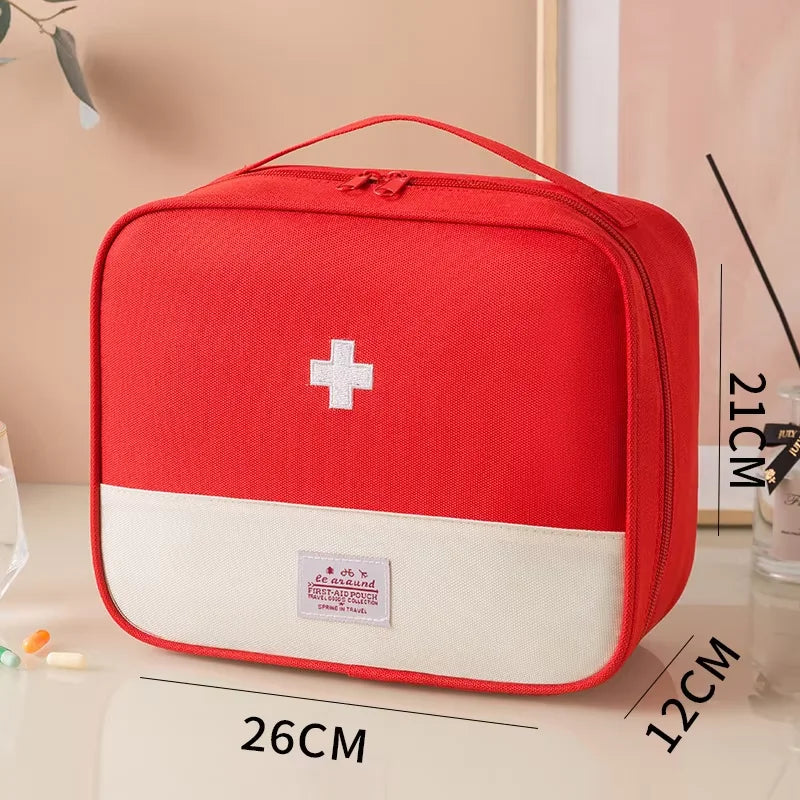 Travel Medicine Bag Pill Storage Pouch Outdoor Essentials Emergency Survival Bag Mini First-aid Kit Portable Home Storage Bag by Passport Outfitters