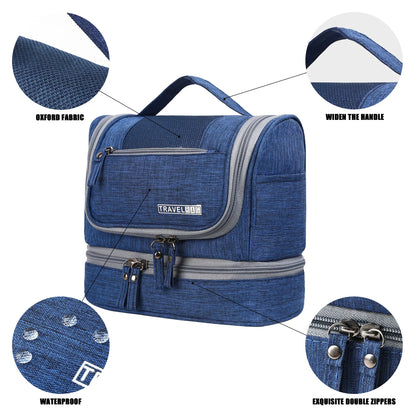 New Portable Toiletry Washbag with Hanging Hook Men Makeup Bag Wash Toiletry Travel Organizer Women Cosmetic Storage Bag by Passport Outfitters