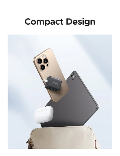 UGREEN 3-Port 30W USB-C Wall Charger - Passport Outfitters Apparel 