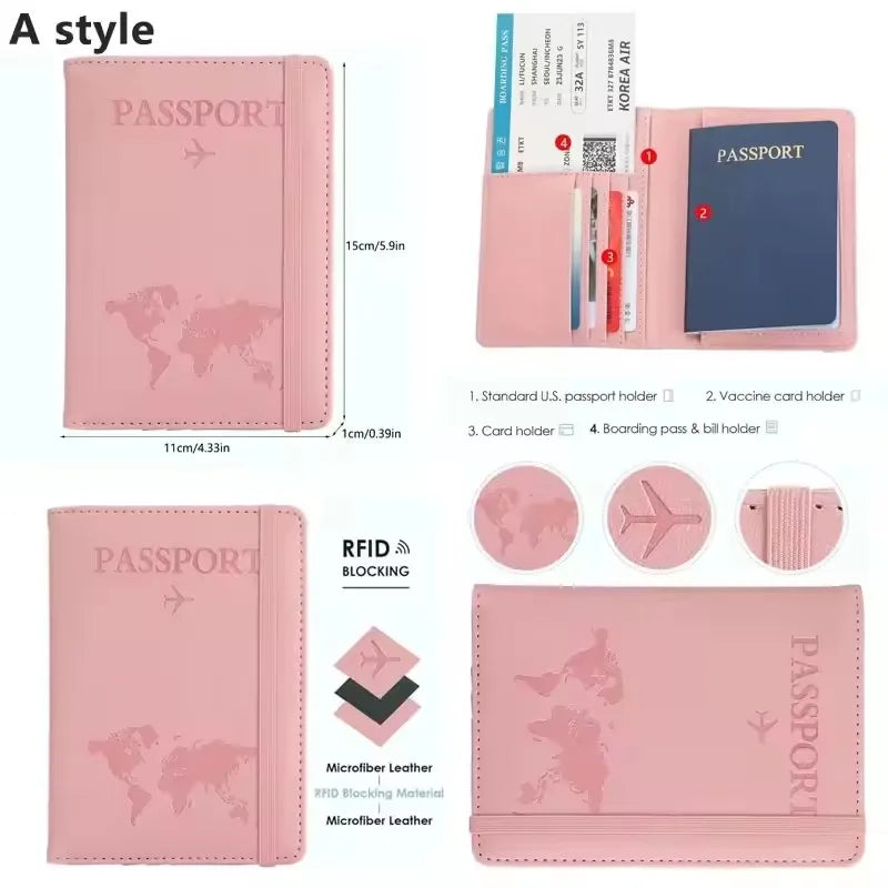 New Passport Holder for Travel Essentials/Passport Wallet Cover Case for Travel Accessories,Passport Book Holders for Women/Men by Passport Outfitters