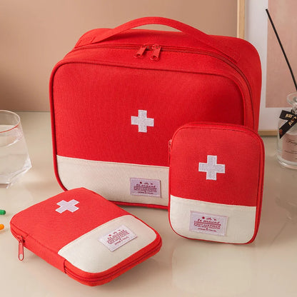 Travel Medicine Bag Pill Storage Pouch Outdoor Essentials Emergency Survival Bag Mini First-aid Kit Portable Home Storage Bag by Passport Outfitters