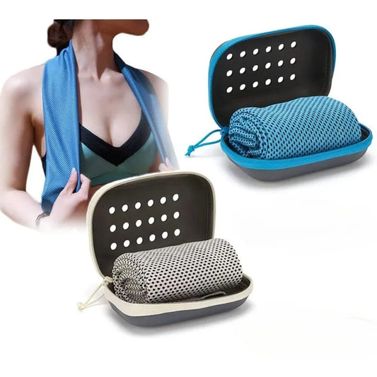 Cooling Fitness Towel Absorbent Instant Dry Cold Towel Face Towel Sports Towel Cold Towel Wash Cloths for Sports Outdoor Gym by Passport Outfitters
