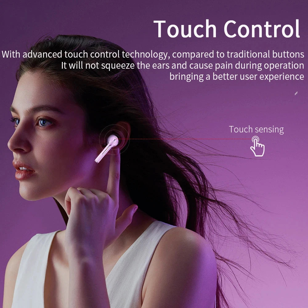 True Wireless Earphone Noise Cancelling Headphone HiFI Stereo Game With Micr TWS In Ear Earbuds Waterproof Headset by Passport Outfitters