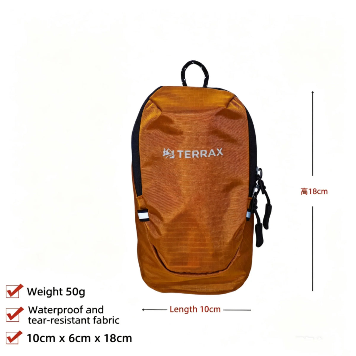 Outdoor Arm Bag Multifunctional Hiking Storage Bag Water Bottle Phone Pouch Adjustable Expand Backpack for Camping Hiking Sports by Passport Outfitters