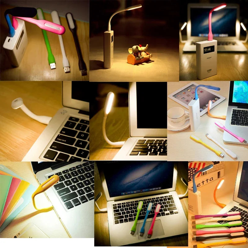 Portable USB 5v LED reading lamp mini book light with USB