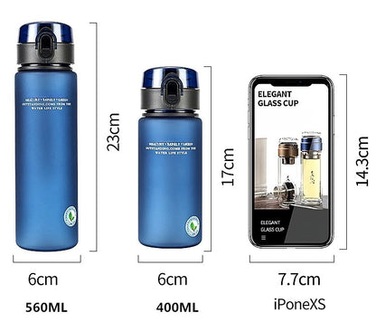 Brand BPA Free Leak Proof Sports Water Bottle High Quality Tour Hiking Portable My Favorite Drink Bottles 400ml 560ml by Passport Outfitters