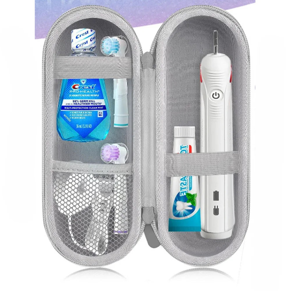 Convenient electric toothbrush travel storage box, dental kit box, toothbrush box by Passport Outfitters