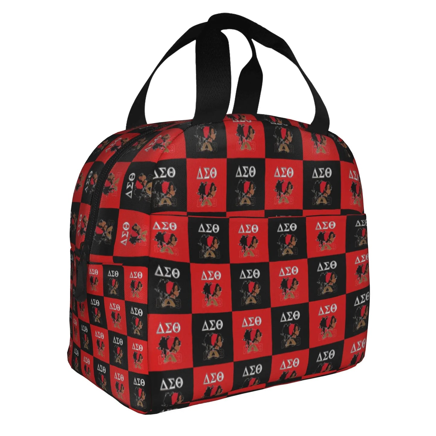 Deltas Sigmas Thetas 1913 DST Sorority Insulated Lunch Tote Bag for Women Portable Cooler Thermal Bento Box Work School Travel by Passport Outfitters