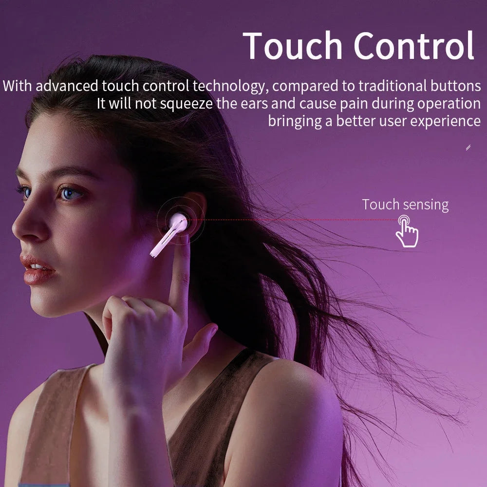 True Wireless Earphone Noise Cancelling Headphone HiFI Stereo Game With Micr TWS In Ear Earbuds Waterproof Headset by Passport Outfitters