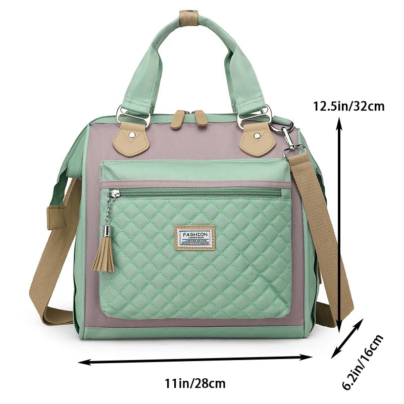 Large Capacity Lunch Bag Fashionable Thermal Cooler Lunchbox Food Bag for Work Keeps Cold and Heat Travel Camping Lunch Bags by Passport Outfitters