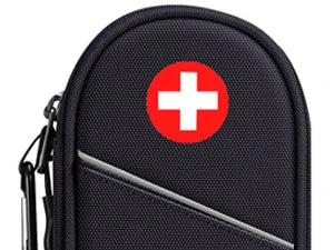 Travel Medication Organizer Bag for Emergency Medical Supplies 2 EpiPens Insulated Pouch Survival Kit Camping Equipment by Passport Outfitters