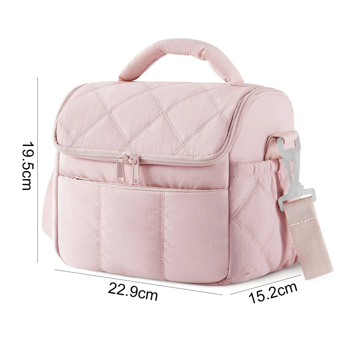 New Nylon Portable Lunch Bag Reusable Multi-functional Insulated Lunch Box Leakproof Insulated Bag Women Special Purpose Bags by Passport Outfitters