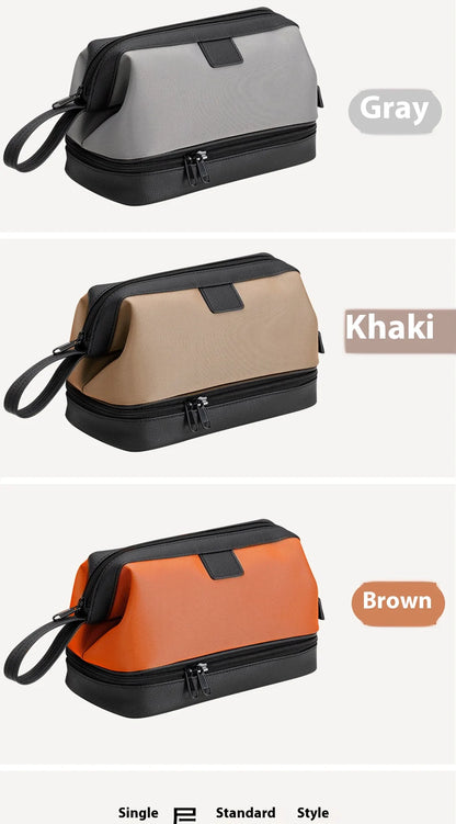 Large Capacity Women's Men Travel Toiletry Bag Makeup Cosmetics Storage Organizer Holer 2-layer Toiletry Washing Bag Waterproof by Passport Outfitters