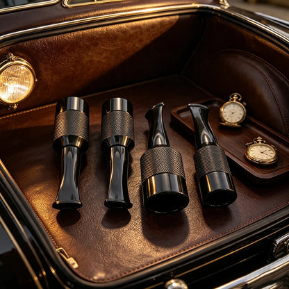 4PCS - Cigar holders, cigar accessories, Cigar mouthpiece, luxurious holiday gifts, Fits Cigars with 36-58 Ring Gauge by Passport Outfitters