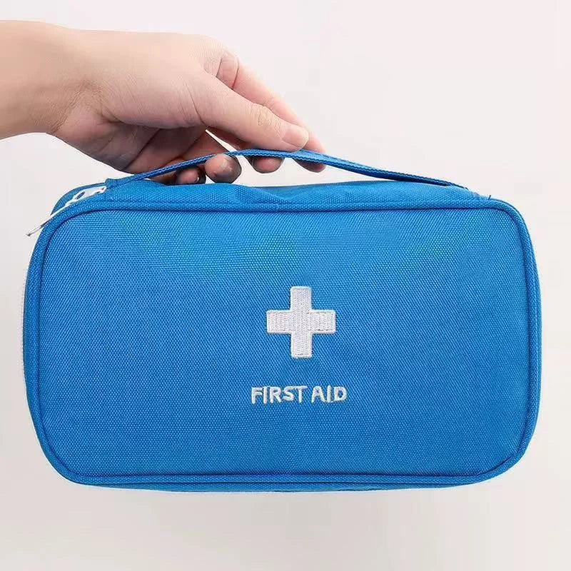 Travel Medicine Bag Pill Storage Pouch Outdoor Essentials Emergency Survival Bag Mini First-aid Kit Portable Home Storage Bag by Passport Outfitters