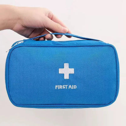 Travel Medicine Bag Pill Storage Pouch Outdoor Essentials Emergency Survival Bag Mini First-aid Kit Portable Home Storage Bag by Passport Outfitters