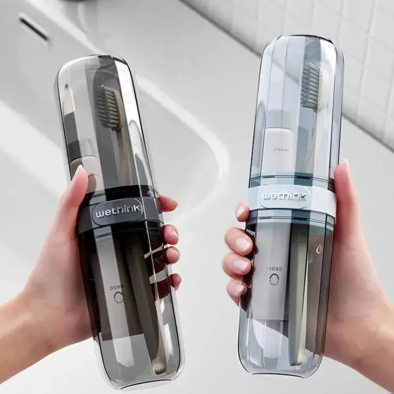 Travel Mouthwash Cup Portable Toothbrush Holder - Passport Outfitters Apparel 