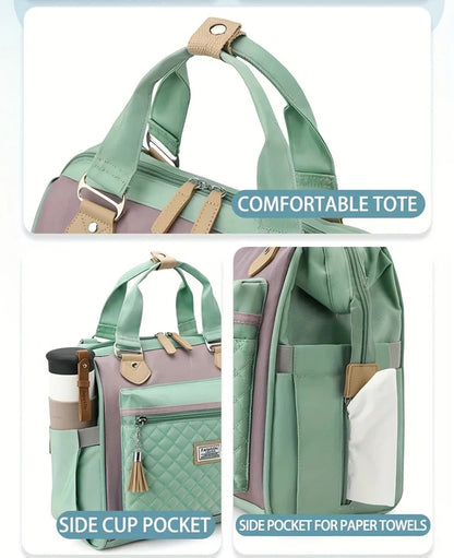 Large Capacity Lunch Bag Fashionable Thermal Cooler Lunchbox Food Bag for Work Keeps Cold and Heat Travel Camping Lunch Bags by Passport Outfitters