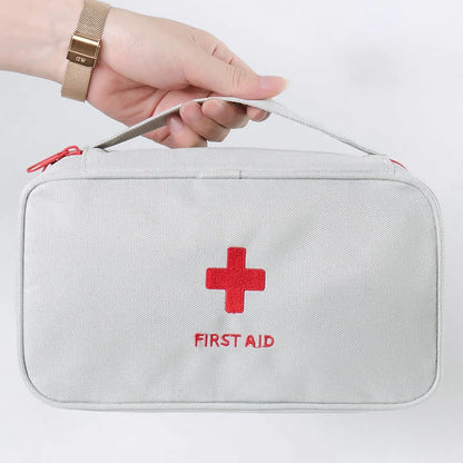 Travel Medicine Bag Pill Storage Pouch Outdoor Essentials Emergency Survival Bag Mini First-aid Kit Portable Home Storage Bag by Passport Outfitters