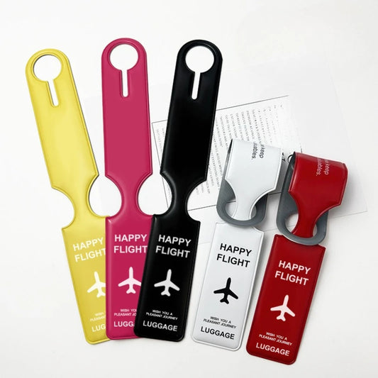 Travel Luggage Tags Cover Suitcase ID Baggage Tag Holder Letter Baggage Boarding Tags Portable Label Fashion Travel Accessories by Passport Outfitters