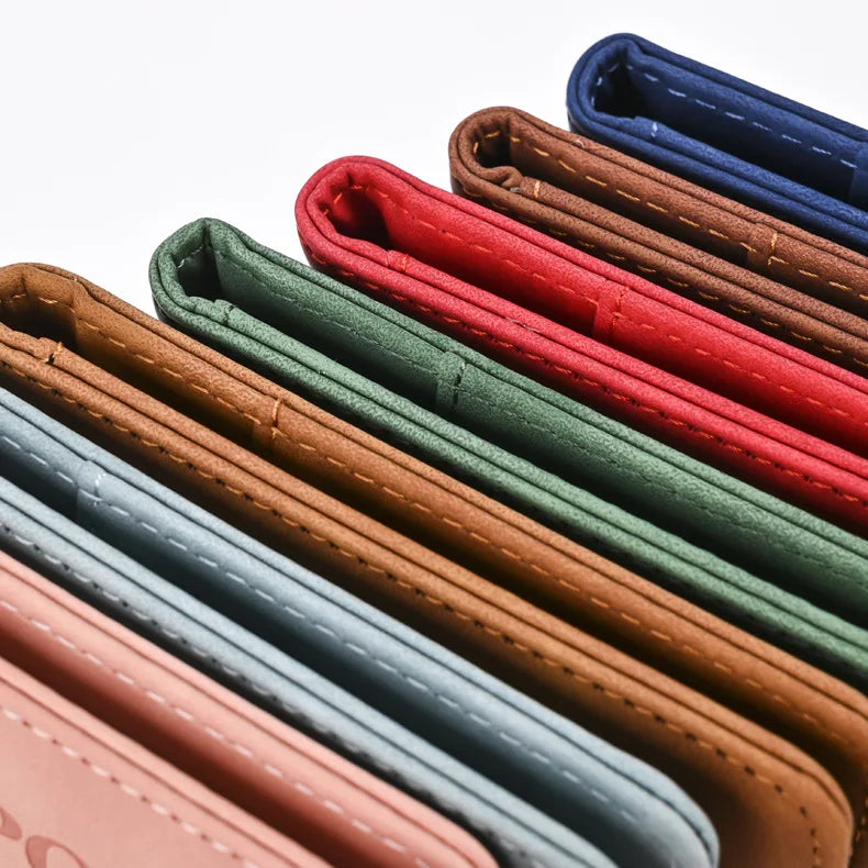 Leather Passport Holder Travel Wallet with ID Credit Card Slot PU Leather Passport Covers Case RFID Blocking Passport Protector by Passport Outfitters