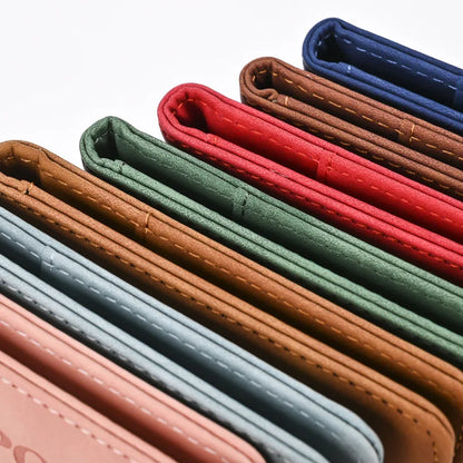Leather Passport Holder Travel Wallet with ID Credit Card Slot PU Leather Passport Covers Case RFID Blocking Passport Protector by Passport Outfitters