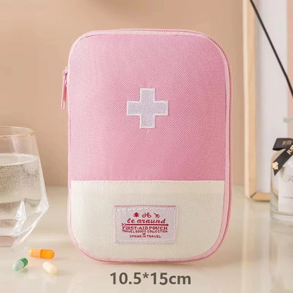 Travel Medicine Bag Pill Storage Pouch Outdoor Essentials Emergency Survival Bag Mini First-aid Kit Portable Home Storage Bag by Passport Outfitters