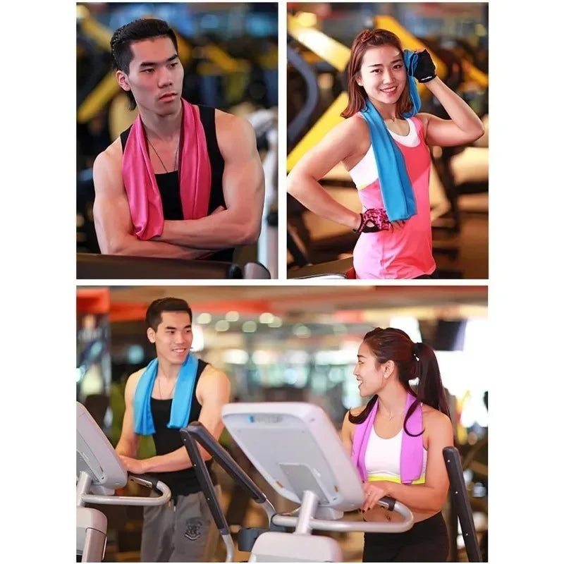 Cooling Fitness Towel Absorbent Instant Dry Cold Towel Face Towel Sports Towel Cold Towel Wash Cloths for Sports Outdoor Gym by Passport Outfitters