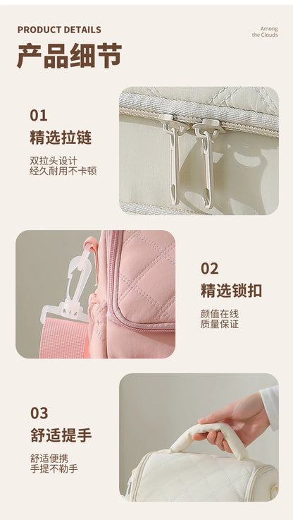 New Nylon Portable Lunch Bag Reusable Multi-functional Insulated Lunch Box Leakproof Insulated Bag Women Special Purpose Bags by Passport Outfitters