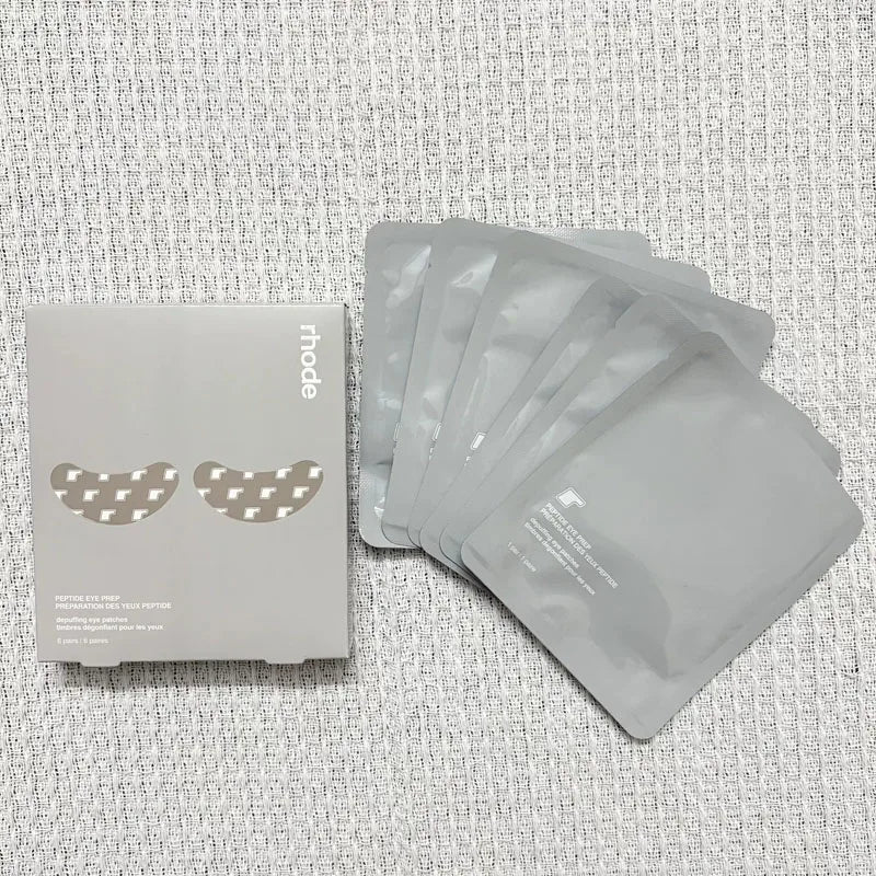 Brand New Banana Peel Eye Mask Peptide Eye Prep 6 Pairs of Hydrogel Eye Patch Per Box Caramelized Banana Ribbon Lip Gloss Makeup by Passport Outfitters