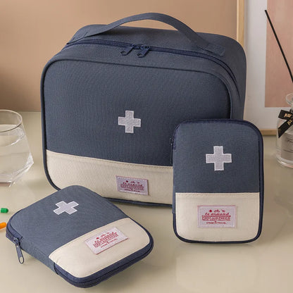 Travel Medicine Bag Pill Storage Pouch Outdoor Essentials Emergency Survival Bag Mini First-aid Kit Portable Home Storage Bag by Passport Outfitters