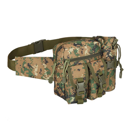 Multi-sport water bottle waist bag is detachable and suitable for outdoor sports such as mountaineering, camping, and hiking by Passport Outfitters