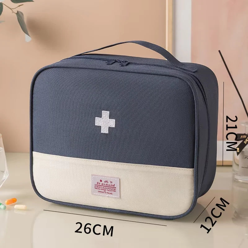 Travel Medicine Bag Pill Storage Pouch Outdoor Essentials Emergency Survival Bag Mini First-aid Kit Portable Home Storage Bag by Passport Outfitters