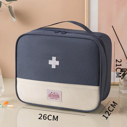 Travel Medicine Bag Pill Storage Pouch Outdoor Essentials Emergency Survival Bag Mini First-aid Kit Portable Home Storage Bag by Passport Outfitters