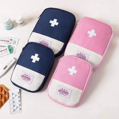 Travel Medicine Bag Pill Storage Pouch Outdoor Essentials Emergency Survival Bag Mini First-aid Kit Portable Home Storage Bag by Passport Outfitters
