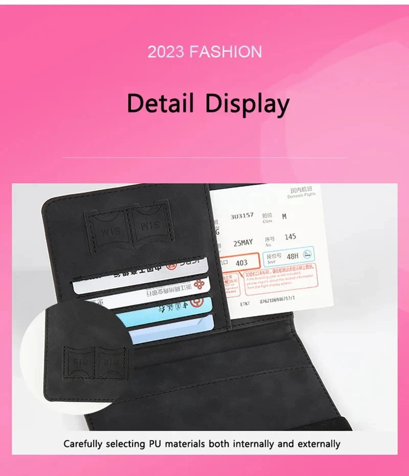 New Passport Holder for Travel Essentials/Passport Wallet Cover Case for Travel Accessories,Passport Book Holders for Women/Men by Passport Outfitters