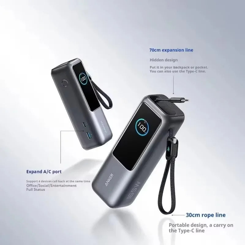 Anker Zolo Power Bank 25000mAh 165W - Passport Outfitters Apparel 