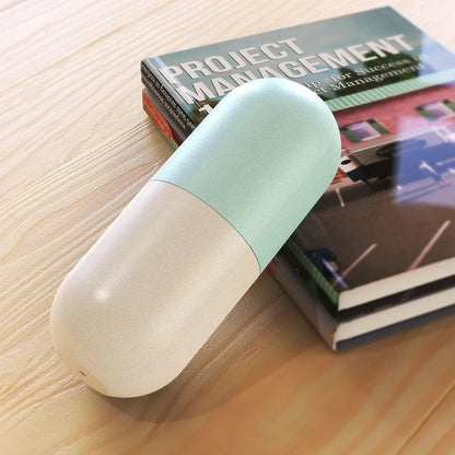 Pill Splitters Cute Weekly Pill Organizer BPA Free Travel Hiking 7 Day Pill Box Case To Hold Pills Vitamins Fish Oil Supplements by Passport Outfitters