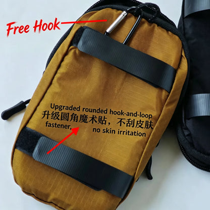 Outdoor Arm Bag Multifunctional Hiking Storage Bag Water Bottle Phone Pouch Adjustable Expand Backpack for Camping Hiking Sports by Passport Outfitters
