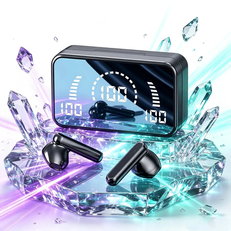 TWS S20 Earphones Bluetooth Wireless Earphones High-Fidelity Stereo Sports Gaming Waterproof Bluetooth Earphones by Passport Outfitters