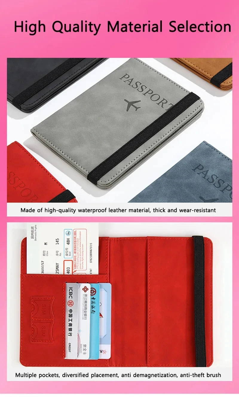 New Passport Holder for Travel Essentials/Passport Wallet Cover Case for Travel Accessories,Passport Book Holders for Women/Men by Passport Outfitters