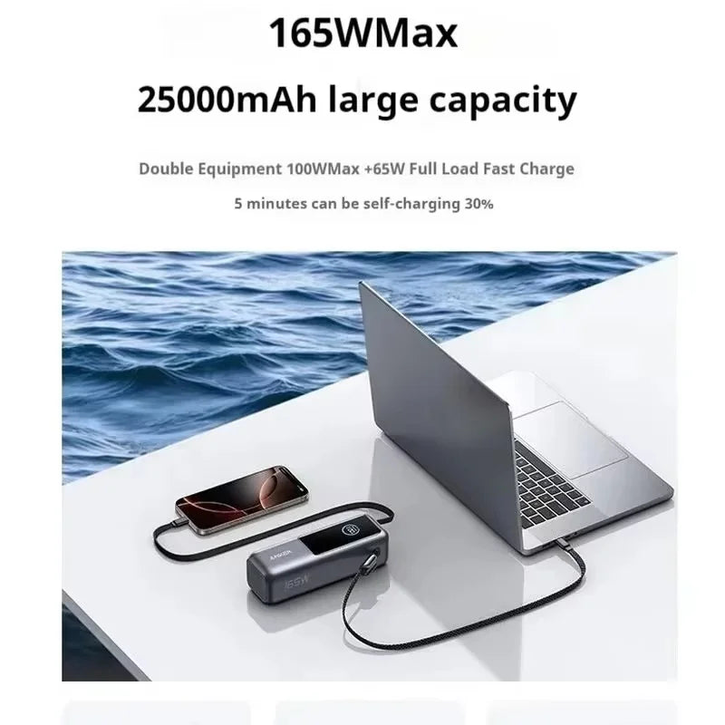 Anker Zolo Power Bank 25000mAh 165W - Passport Outfitters Apparel 