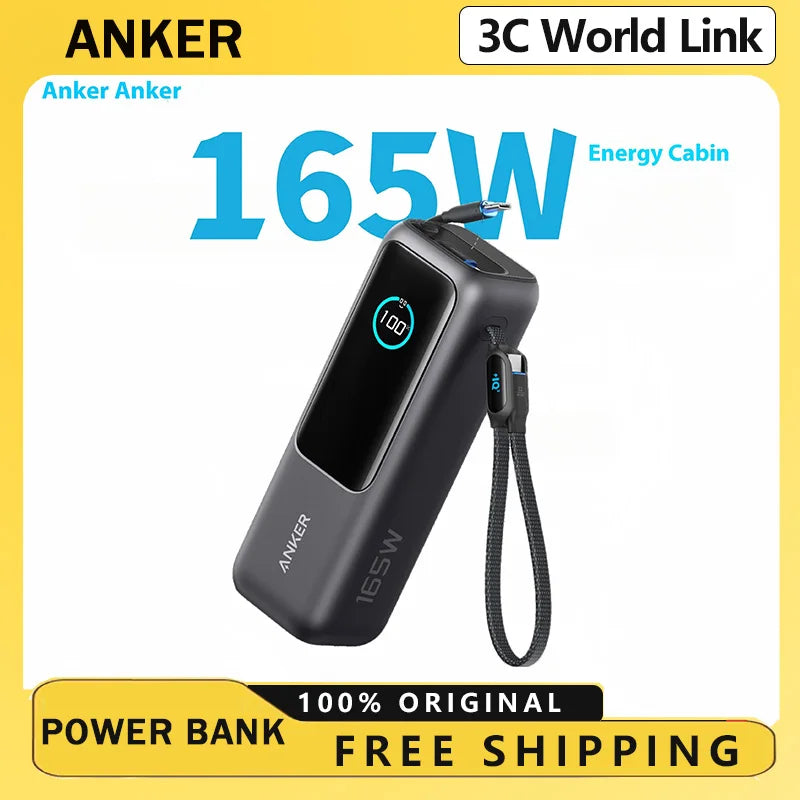 Anker Zolo Power Bank 25000mAh 165W - Passport Outfitters Apparel 