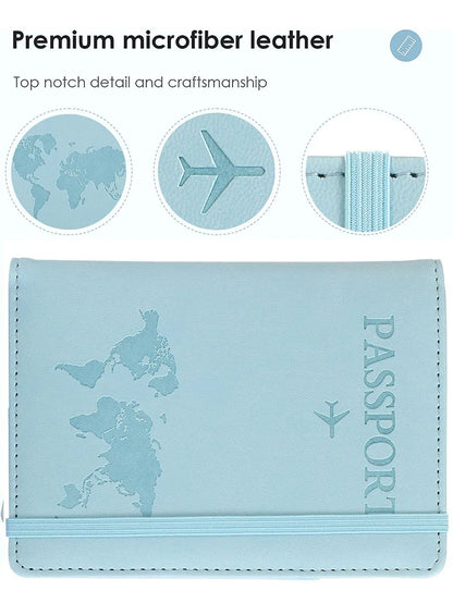 New Passport Holder for Travel Essentials/Passport Wallet Cover Case for Travel Accessories,Passport Book Holders for Women/Men by Passport Outfitters