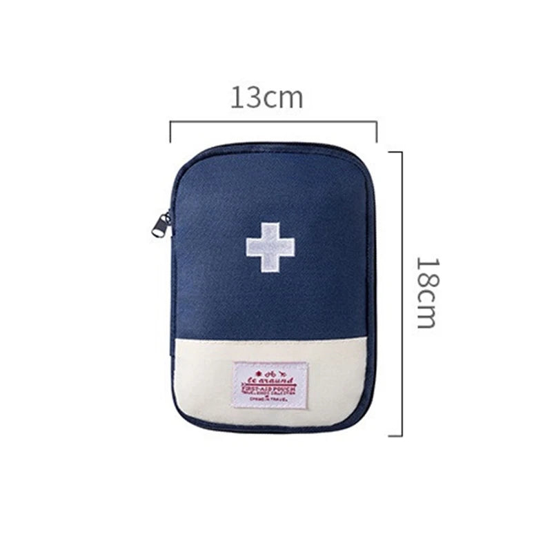 Travel Medicine Bag Pill Storage Pouch Outdoor Essentials Emergency Survival Bag Mini First-aid Kit Portable Home Storage Bag by Passport Outfitters