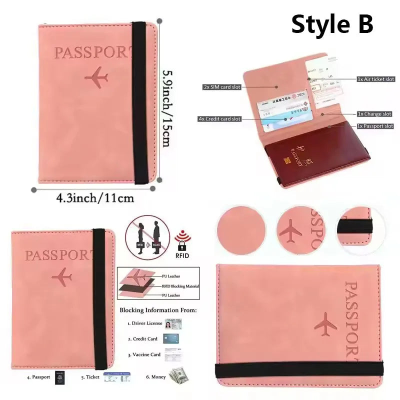 New Passport Holder for Travel Essentials/Passport Wallet Cover Case for Travel Accessories,Passport Book Holders for Women/Men by Passport Outfitters