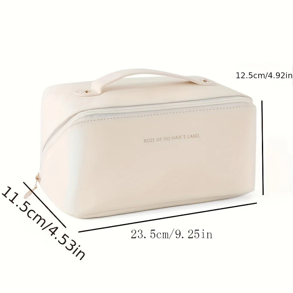 Makeup Organizer Female Toiletry Kit Bag Make Up Case Storage Pouch Luxury Lady Box, Cosmetic Bag, Organizer Bag For Travel Zip by Passport Outfitters