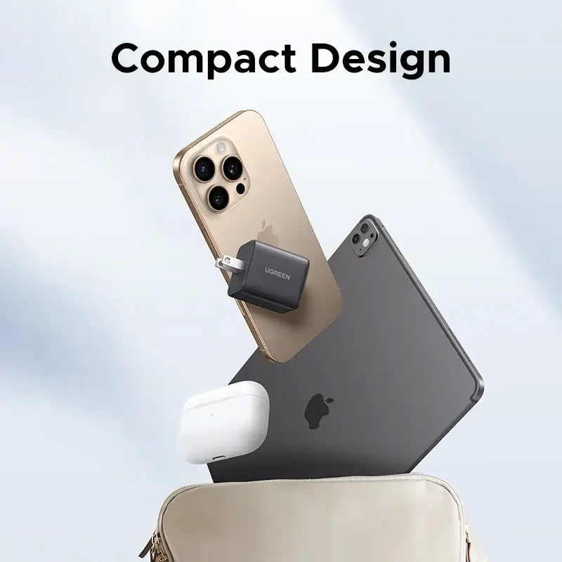 UGREEN 3-Port 30W USB-C Wall Charger - Passport Outfitters Apparel 